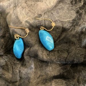 2 FOR $12      Earrings-turquoise drop